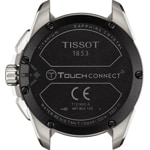 Tissot T-Touch Connect Solar Smartwatch Titan mit schwarzem Kautschukarmband - T121.420.47.051.00
