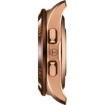 Tissot T-Touch Connect Sport Smartwatch titane pvd rosé avec bracelet en silicone beige - T153.420.47.051.05