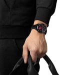 Tissot T-Touch Connect Sport Smartwatch Titanium PVD black with silicone strap - T153.420.47.051.04