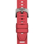 Tissot XS Silikonarmband rot 21 mm