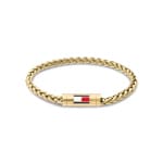 Tommy Hilfiger Bracelet Adjustable Barrel Goldtone