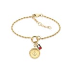 Tommy Hilfiger Armband Charms Goldig