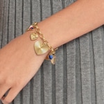 Tommy Hilfiger Bracelet Heart Charms Doré - 2781066