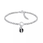 Tommy Hilfiger Armband Onyx Silbrig - 2780764