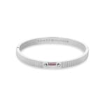 Tommy Hilfiger Armreif Stripes Silbrig - 2781047