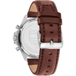 Tommy Hilfiger Clark Day Date Skeleton Marron / Bleu & Argenté - 1792287