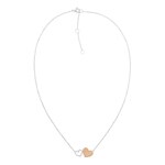 Tommy Hilfiger Collier Enamel Hearts Bicolore - 2780743