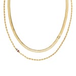 Tommy Hilfiger Halskette Layered Set Goldig - 2780980