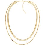 Tommy Hilfiger Halskette Layered Set Goldig - 2780980