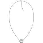 Tommy Hilfiger Necklace with monogram disc Silver - 2780458