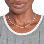 Tommy Hilfiger Collier TH Tennis Argenté - 2781094