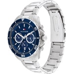 Tommy Hilfiger Jordan Chronograph Silvery / Blue - 1792094