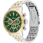 Tommy Hilfiger Kent Chronograph Two-Tone / Green - 1710754