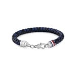 Tommy Hilfiger Lederarmband Tyson Leather Schwarz