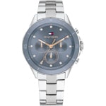 Tommy Hilfiger Mellie Day-Date Silbrig / Blau