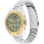 Tommy Hilfiger Mellie Day-Date Silvery & Gold / Green 36mm - 1782785