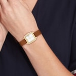 Tommy Hilfiger Mia Leder Braun / Goldig & Silbrig - 1782859