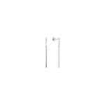 Tommy Hilfiger Boucle d'oreilles pendantes Linear Argenté