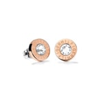 Tommy Hilfiger Clous d'oreilles Rosé avec Zircones