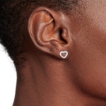 Tommy Hilfiger Stud earrings Toggle Heart Silvery - 2780971