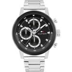 Tommy Hilfiger Rocky Day Date Silbrig / Schwarz