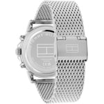 Tommy Hilfiger Stewart Day Date Silvery / Black 40mm  - 1710749