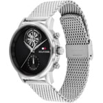 Tommy Hilfiger Stewart Day Date Silvery / Black 40mm  - 1710749