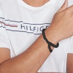Tommy Hilfiger Textilarmband Axel Schwarz - 2790593