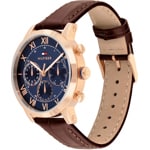 Tommy Hilfiger TH-Oxford Day Date Braun / Rose & Blau - 1710727