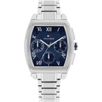 Tommy Hilfiger TH-Oxford Day Date Silbrig / Blau - 1710763