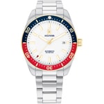 Tommy Hilfiger TH85 Automatic Date Silbrig / Weiss