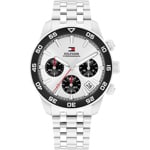 Tommy Hilfiger TH85 Chronograph Silbrig  - 1792214