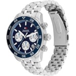Tommy Hilfiger TH85 Chronograph Silver / Blue - 1710743