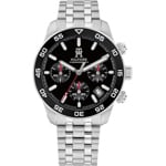Tommy Hilfiger TH85 Chronograph Silbrig / Schwarz 