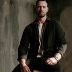 Trauffer Chrono Schwarz / Edelstahl - TR-SP-02-SM-01