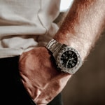 Trauffer Chrono Schwarz / Edelstahl - TR-SP-02-SM-01