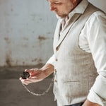 Trauffer Chrono Montre de poche argenté - TR-TC-02-NK-02