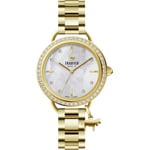 Trauffer Femmes Doré avec un charm en forme de vache