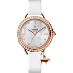 Trauffer Femmes Rosé / Blanc avec un charm en forme de vache