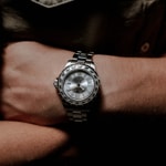 Trauffer Men's silver on stainless steel - TR-AG-01-SM-01