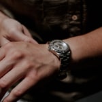 Trauffer Men's silver on stainless steel - TR-AG-01-SM-01