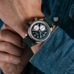 Union Glashütte Belisar Chronograph Leder Grün - D009.427.16.092.00