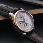 Union Glashütte Belisar Chronographe Phases de Lune Bicolore Blanc 42mm - D907.425.46.017.01