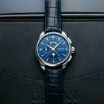 Union Glashütte Belisar Chronographe Phases de Lune Bleu 42mm - D014.425.16.047.01