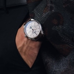 Union Glashütte Belisar Chronograph Mondphase Weiss 42mm - D014.425.16.017.01