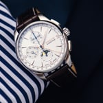 Union Glashütte Belisar Chronograph Mondphase Weiss 42mm - D014.425.16.017.01