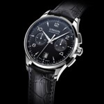 Union Glashütte Noramis Chronograph Automatik Schwarz / Leder - D008.427.16.057.00