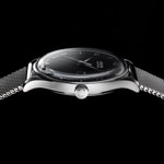 Union Glashütte Noramis Datum Automatik Schwarz / Milanaise - D012.407.11.057.00