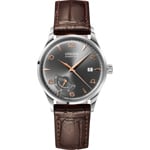 Union Glashütte Noramis Gangreserve Automatik Grau / Leder