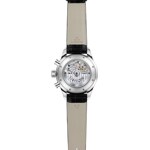 Union Glashütte Viro Chronographe Automatique Argenté / Cuir noir - D011.414.16.031.00